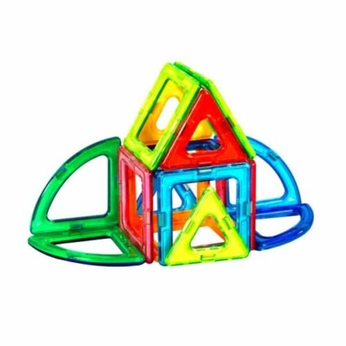 Armagneto Magnetic Shapes 16-Piece Engineer Kit Translucent Tiles