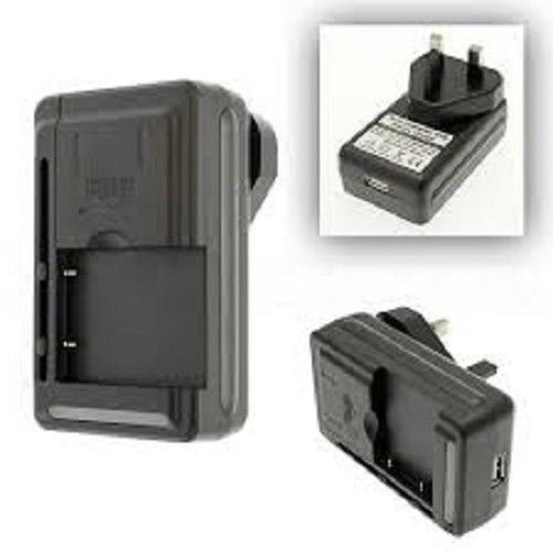 Universal External Battery Charger With USB Port and LCD display For