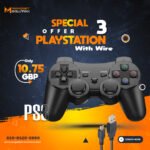 PLAYSTATION 3 WIRELESS CONTROLLER BLACK - JOYPAD For PS3