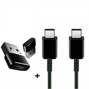 SAMSUNG GALAXY TYPE C TO C NOTE S20 S21 S22 ULTRA SUPER FAST USB C CHARGER CABLE