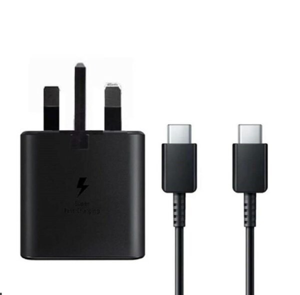 Compatible with Samsung Fast 25W Charger USB-C To USB-C Cable For S10+ S20
