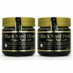 Original Black Seed Honey, Pure Mountain Honey with Black Seed(PACK OF 2)