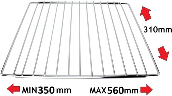 UNIVERSAL ADJUSTABLE Cooker Oven Shelves Trays Wire Shelf Rack Grill Spares