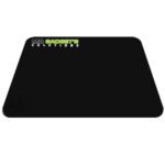 Black Mouse Mat Pad Neoprene Gel Slim Square Mouse Pad For Pc Optical Laser Mice