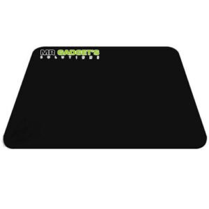 Black Mouse Mat Pad Neoprene Gel Slim Square Mouse Pad For Pc Optical Laser Mice