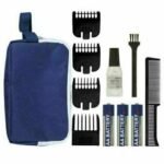 11Pcs Wahl Battery Power Hair Beard Cutter Nasal Nose Ear Trimer Clipper Set blk