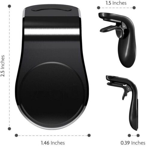 Magnetic in Car Mobile Phone Holder Air Vent Phone Mount for iPhone Samsung etc