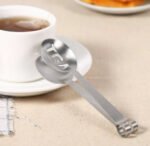 New Stainless Steel Teabag Tongs Tea Bag Squeezer Holder Herb spoon Kitchen