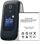 Replacement Doro Battery Compatible With Doro Phone Easy 6520, 6530, 6620, 5030, 6030, 6050,5516, 506, 509, 510, 515, 715, 6021, 6120, 6121, 6171, 500