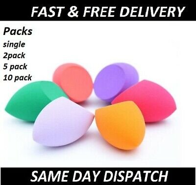 MAKE UP BLENDER CUT SHAPE BLENDING FOUNDATION SPONGE UK SELLER
