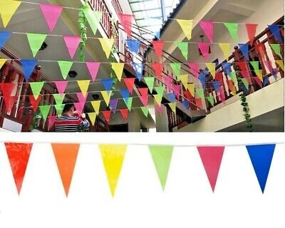 5m Polyester Advertising Hanging Flag Triangle for Kindergarten Festival Party