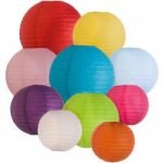 Chinese/Japanese Paper Hanging Decorations Ball Lanterns Lamps for Home Decor