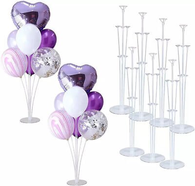 Table Balloon Stand Kit, Balloon Sticks & Holders for Birthday Anniversary Decor