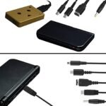 5 in 1 Gaming Cable For NDS, NDSL, PSP, 3DS, NDSi Fast Charging Cable Multi-Interface Design