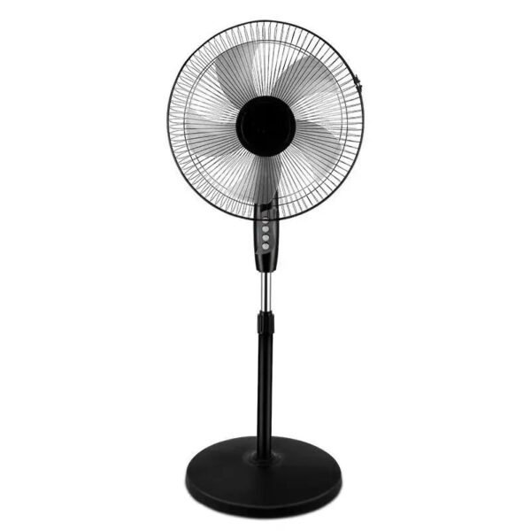 16" Adjustable 3-Speed Pedestal Stand Fan - Powerful Metal Fan for Maximum Cooling