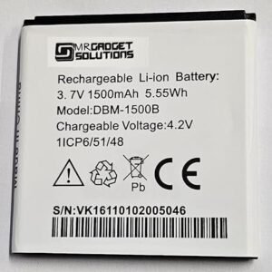 Replacment battery Compatible For Doro DBM-1500B For Liberto 820 mini 1500mAh