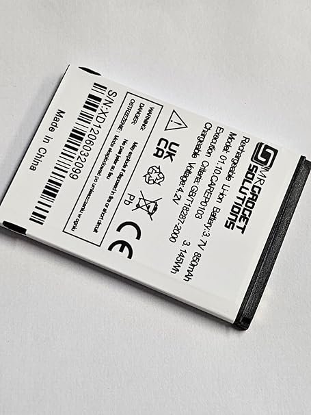 Mr.Gadget Solutions Battery Compatible With Doro 3.7V Replacment battery Compatible for Doro 01.10.CAREP0103, PhoneEasy 345, 334