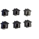 Self Adhesive Hooks Hanger Sticky On Wall Door Rope Tea Towel Stainless Steel