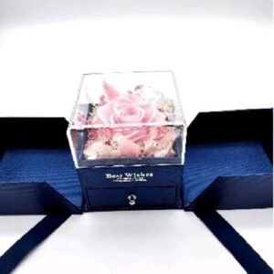 Rose Gift Enchanted Flower Jewelry Box Gift for her On Mother'sDay & Anniversary