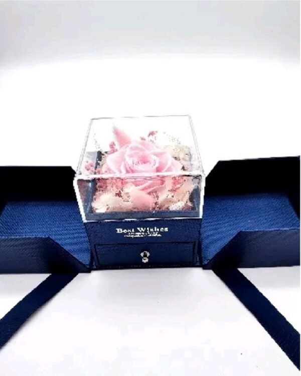 Rose Gift Enchanted Flower Jewelry Box Gift for her On Mother'sDay & Anniversary