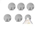 Self Adhesive Hook Strong Sticky Hooks Heavy Duty Wall Seamless Hook – 6 Pack Condition: New
