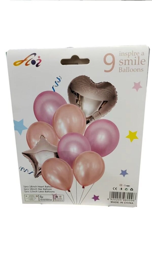 Self Inflating Birthday Foil Balloons for Women Men Boys Girls Party Decorations