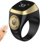 Digital Smart Tasbih Tally Counter For Muslims Zikr Ring 5 Prayers Time Reminder