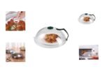 Picture 1 of 5 Hover to zoom Have one to sell? Sell it yourself Microwave Food Anti-Sputtering Cover with Handle Heat Resistant Lid Food Cover
