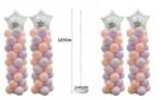 Adjustable Balloon Column Stand Kit Base and Pole Balloon Tower Party Decoration