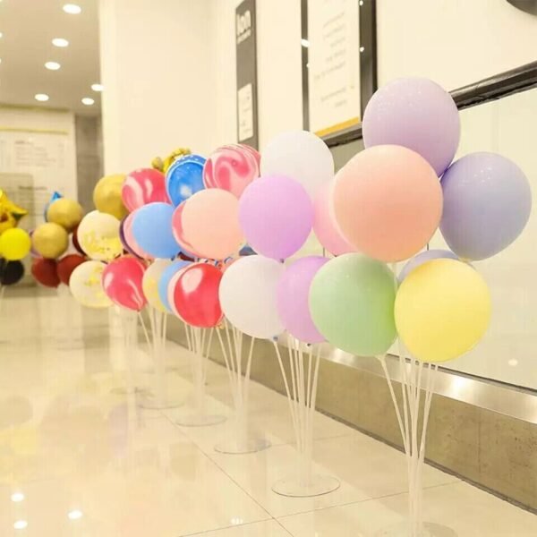 2 x Table Balloon Stand Kit Reusable Balloon Holder For Any Occasion Decoration