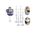 2 x Table Balloon Stand Kit Reusable Balloon Holder For Any Occasion Decoration