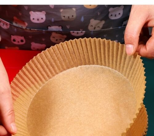 50pcs Air Fryer Disposable Paper Liners Basket Non-Stick Oil-Proof Baking Paper
