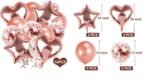 Party Decorations Self Inflating Foil Colourful Balloons In Heart & Star Shape
