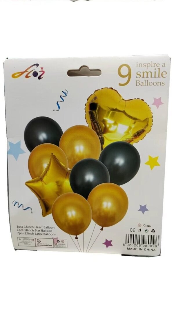 Self Inflating Birthday Foil Balloons for Women Men Boys Girls Party Decorations