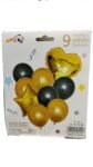 Self Inflating Birthday Foil Balloons for Women Men Boys Girls Party Decorations