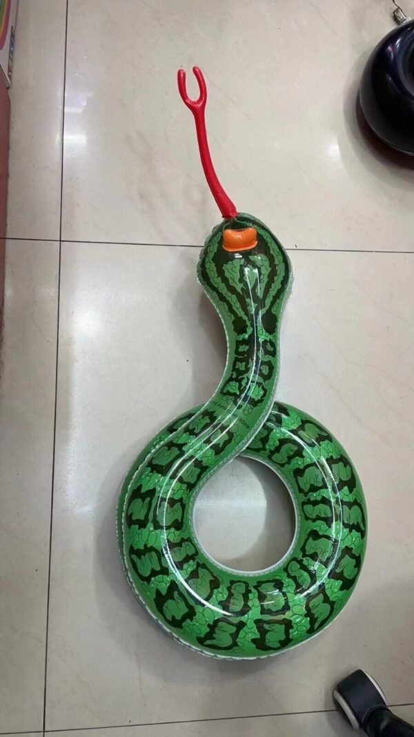 Kids Inflatable Green Snake Halloween Beach Pool Party toys for kids