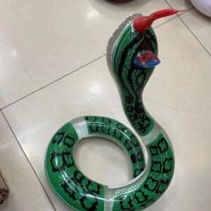 Kids Inflatable Green Snake Halloween Beach Pool Party toys for kids