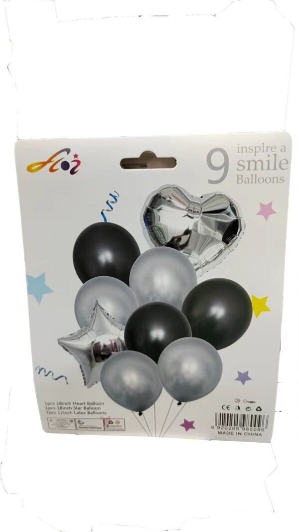 Self Inflating Birthday Foil Balloons for Women Men Boys Girls Party Decorations