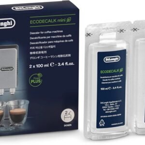 De'Longhi EcoDecalk Mini 100ml Descaler Decalcification Doses for Coffee Machine